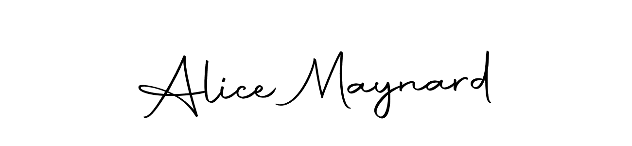 Design your own signature with our free online signature maker. With this signature software, you can create a handwritten (Autography-DOLnW) signature for name Alice Maynard. Alice Maynard signature style 10 images and pictures png