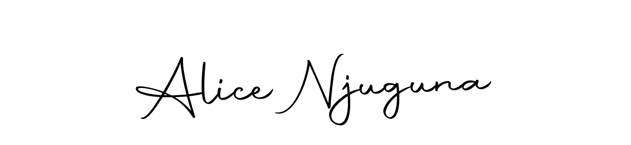 Similarly Autography-DOLnW is the best handwritten signature design. Signature creator online .You can use it as an online autograph creator for name Alice Njuguna. Alice Njuguna signature style 10 images and pictures png