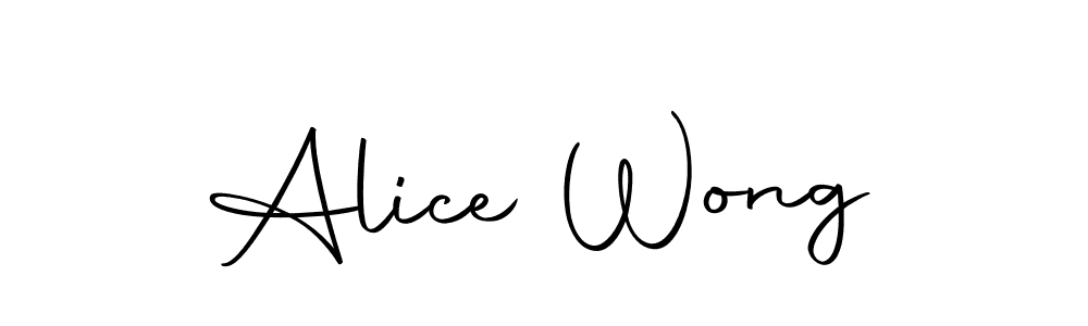 How to make Alice Wong signature? Autography-DOLnW is a professional autograph style. Create handwritten signature for Alice Wong name. Alice Wong signature style 10 images and pictures png