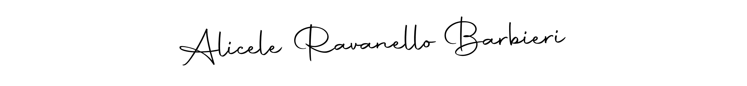 Also we have Alicele Ravanello Barbieri name is the best signature style. Create professional handwritten signature collection using Autography-DOLnW autograph style. Alicele Ravanello Barbieri signature style 10 images and pictures png