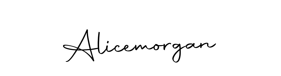 Use a signature maker to create a handwritten signature online. With this signature software, you can design (Autography-DOLnW) your own signature for name Alicemorgan. Alicemorgan signature style 10 images and pictures png