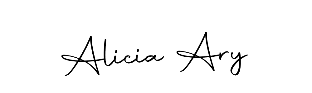 Create a beautiful signature design for name Alicia Ary. With this signature (Autography-DOLnW) fonts, you can make a handwritten signature for free. Alicia Ary signature style 10 images and pictures png