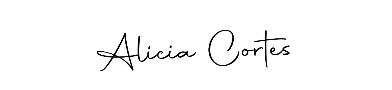 Also we have Alicia Cortes name is the best signature style. Create professional handwritten signature collection using Autography-DOLnW autograph style. Alicia Cortes signature style 10 images and pictures png