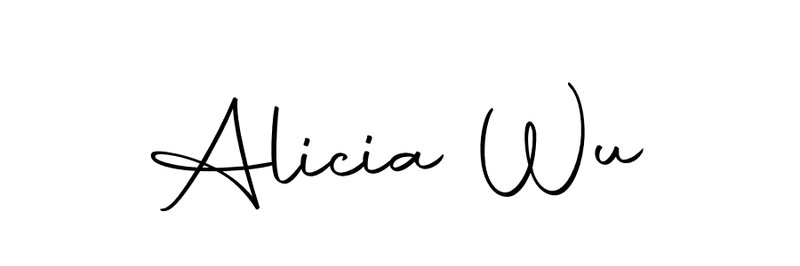 Similarly Autography-DOLnW is the best handwritten signature design. Signature creator online .You can use it as an online autograph creator for name Alicia Wu. Alicia Wu signature style 10 images and pictures png