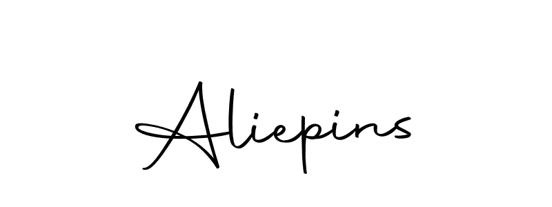Also we have Aliepins name is the best signature style. Create professional handwritten signature collection using Autography-DOLnW autograph style. Aliepins signature style 10 images and pictures png