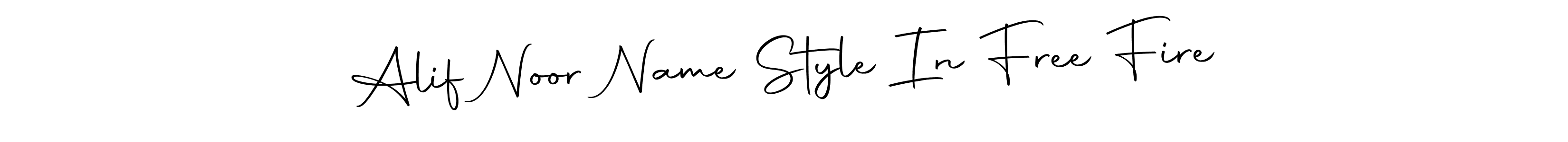 Make a beautiful signature design for name Alif Noor Name Style In Free Fire. Use this online signature maker to create a handwritten signature for free. Alif Noor Name Style In Free Fire signature style 10 images and pictures png