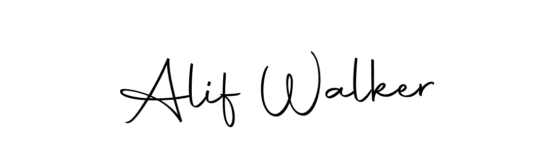 You should practise on your own different ways (Autography-DOLnW) to write your name (Alif Walker) in signature. don't let someone else do it for you. Alif Walker signature style 10 images and pictures png