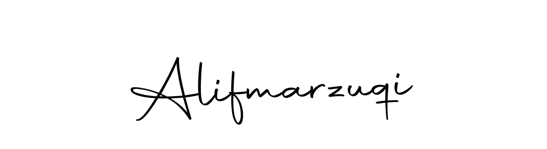 Create a beautiful signature design for name Alifmarzuqi. With this signature (Autography-DOLnW) fonts, you can make a handwritten signature for free. Alifmarzuqi signature style 10 images and pictures png