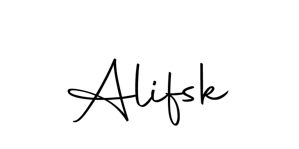 It looks lik you need a new signature style for name Alifsk. Design unique handwritten (Autography-DOLnW) signature with our free signature maker in just a few clicks. Alifsk signature style 10 images and pictures png