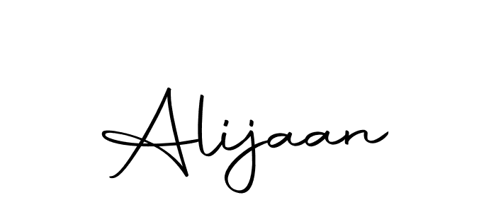 Use a signature maker to create a handwritten signature online. With this signature software, you can design (Autography-DOLnW) your own signature for name Alijaan. Alijaan signature style 10 images and pictures png