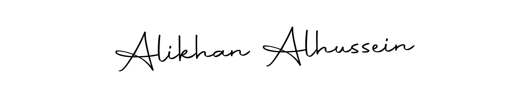 Make a beautiful signature design for name Alikhan Alhussein. Use this online signature maker to create a handwritten signature for free. Alikhan Alhussein signature style 10 images and pictures png