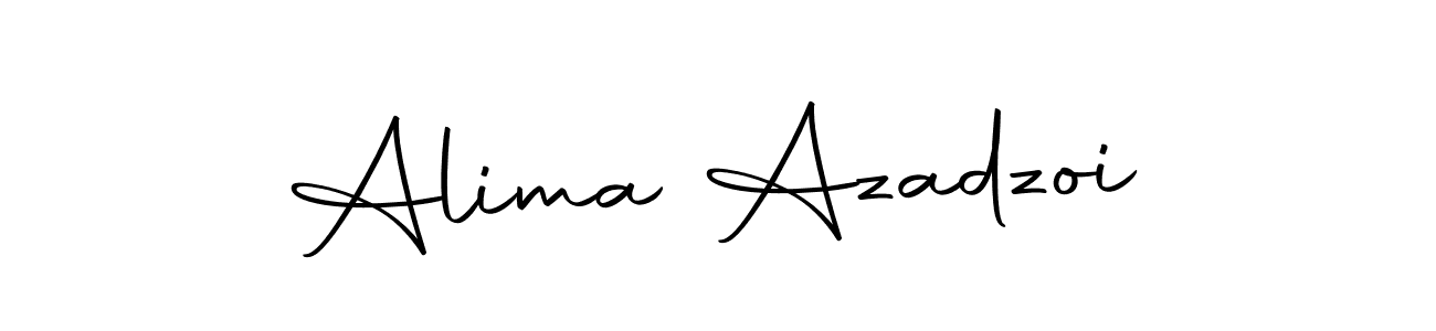 How to make Alima Azadzoi signature? Autography-DOLnW is a professional autograph style. Create handwritten signature for Alima Azadzoi name. Alima Azadzoi signature style 10 images and pictures png