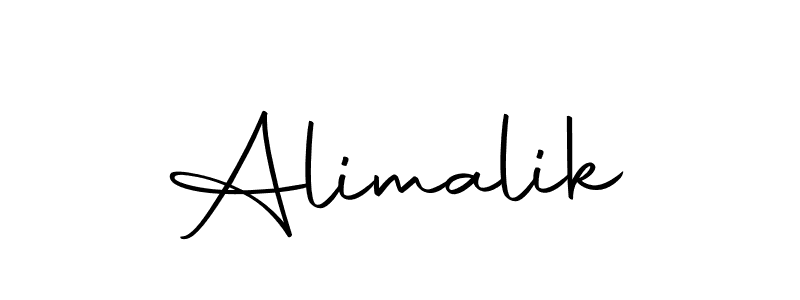 Make a beautiful signature design for name Alimalik. Use this online signature maker to create a handwritten signature for free. Alimalik signature style 10 images and pictures png