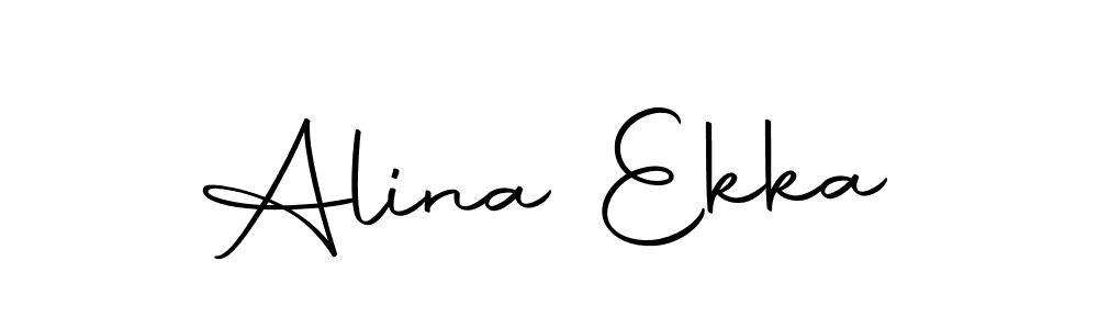 This is the best signature style for the Alina Ekka name. Also you like these signature font (Autography-DOLnW). Mix name signature. Alina Ekka signature style 10 images and pictures png