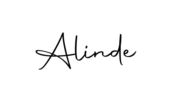 Similarly Autography-DOLnW is the best handwritten signature design. Signature creator online .You can use it as an online autograph creator for name Alinde. Alinde signature style 10 images and pictures png