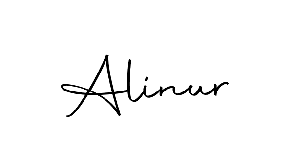 Design your own signature with our free online signature maker. With this signature software, you can create a handwritten (Autography-DOLnW) signature for name Alinur. Alinur signature style 10 images and pictures png