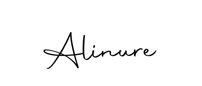 How to make Alinure signature? Autography-DOLnW is a professional autograph style. Create handwritten signature for Alinure name. Alinure signature style 10 images and pictures png