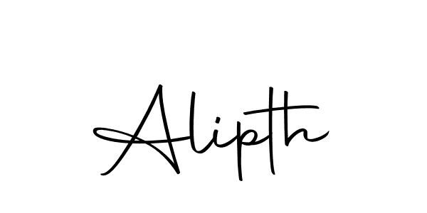 Create a beautiful signature design for name Alipth. With this signature (Autography-DOLnW) fonts, you can make a handwritten signature for free. Alipth signature style 10 images and pictures png