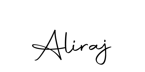 The best way (Autography-DOLnW) to make a short signature is to pick only two or three words in your name. The name Aliraj include a total of six letters. For converting this name. Aliraj signature style 10 images and pictures png