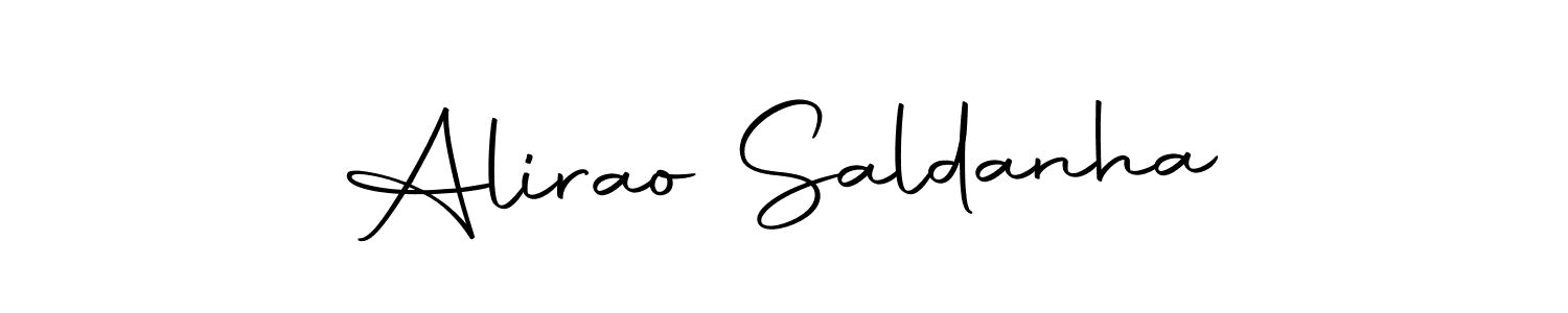 Design your own signature with our free online signature maker. With this signature software, you can create a handwritten (Autography-DOLnW) signature for name Alirao Saldanha. Alirao Saldanha signature style 10 images and pictures png