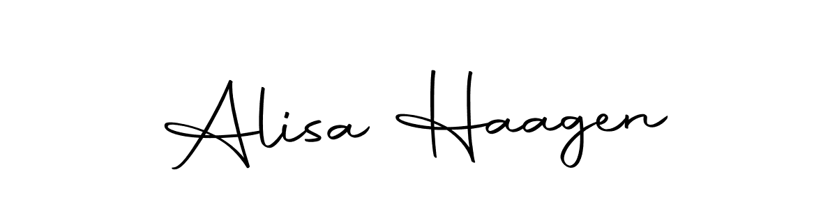 Design your own signature with our free online signature maker. With this signature software, you can create a handwritten (Autography-DOLnW) signature for name Alisa Haagen. Alisa Haagen signature style 10 images and pictures png