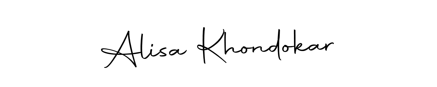 You can use this online signature creator to create a handwritten signature for the name Alisa Khondokar. This is the best online autograph maker. Alisa Khondokar signature style 10 images and pictures png