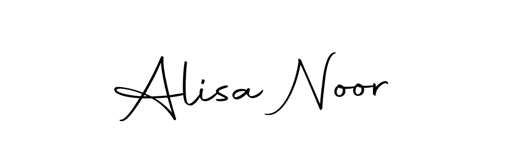 How to make Alisa Noor signature? Autography-DOLnW is a professional autograph style. Create handwritten signature for Alisa Noor name. Alisa Noor signature style 10 images and pictures png