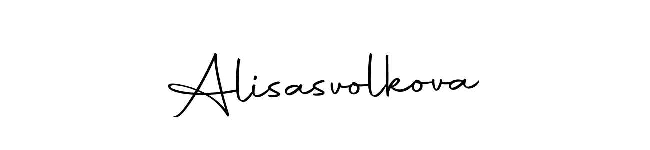 You can use this online signature creator to create a handwritten signature for the name Alisasvolkova. This is the best online autograph maker. Alisasvolkova signature style 10 images and pictures png