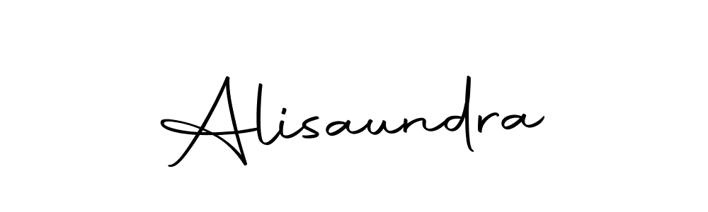 It looks lik you need a new signature style for name Alisaundra. Design unique handwritten (Autography-DOLnW) signature with our free signature maker in just a few clicks. Alisaundra signature style 10 images and pictures png