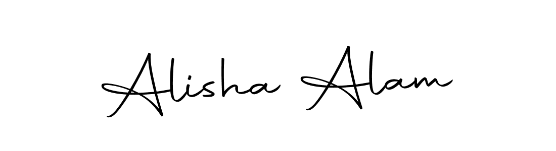 Alisha Alam stylish signature style. Best Handwritten Sign (Autography-DOLnW) for my name. Handwritten Signature Collection Ideas for my name Alisha Alam. Alisha Alam signature style 10 images and pictures png