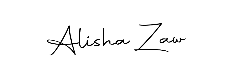 It looks lik you need a new signature style for name Alisha Zaw. Design unique handwritten (Autography-DOLnW) signature with our free signature maker in just a few clicks. Alisha Zaw signature style 10 images and pictures png