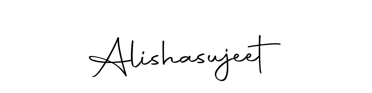 Make a beautiful signature design for name Alishasujeet. With this signature (Autography-DOLnW) style, you can create a handwritten signature for free. Alishasujeet signature style 10 images and pictures png