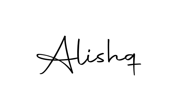 The best way (Autography-DOLnW) to make a short signature is to pick only two or three words in your name. The name Alishq include a total of six letters. For converting this name. Alishq signature style 10 images and pictures png