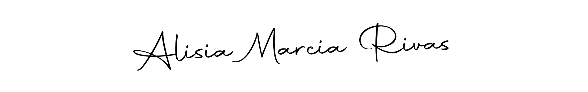 Autography-DOLnW is a professional signature style that is perfect for those who want to add a touch of class to their signature. It is also a great choice for those who want to make their signature more unique. Get Alisia Marcia Rivas name to fancy signature for free. Alisia Marcia Rivas signature style 10 images and pictures png