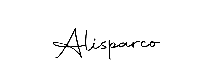 Design your own signature with our free online signature maker. With this signature software, you can create a handwritten (Autography-DOLnW) signature for name Alisparco. Alisparco signature style 10 images and pictures png