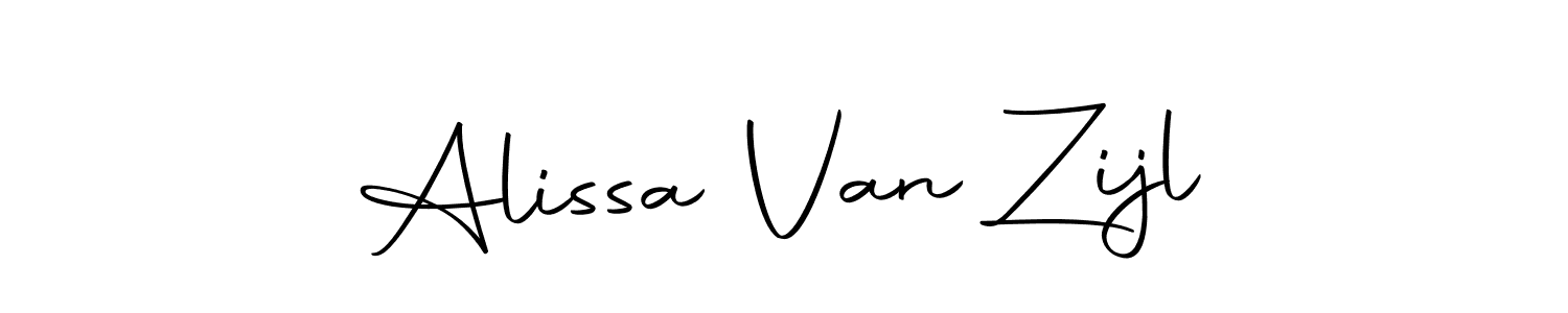 Design your own signature with our free online signature maker. With this signature software, you can create a handwritten (Autography-DOLnW) signature for name Alissa Van Zijl. Alissa Van Zijl signature style 10 images and pictures png