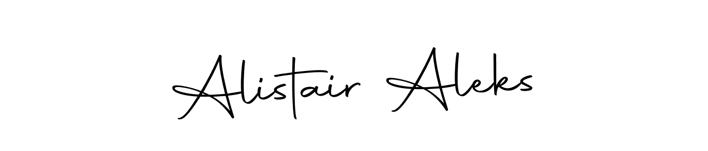 This is the best signature style for the Alistair Aleks name. Also you like these signature font (Autography-DOLnW). Mix name signature. Alistair Aleks signature style 10 images and pictures png