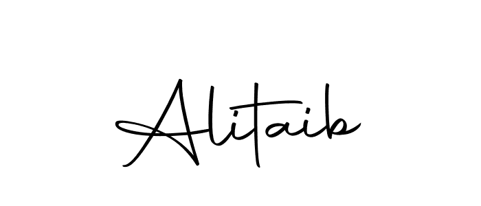 Design your own signature with our free online signature maker. With this signature software, you can create a handwritten (Autography-DOLnW) signature for name Alitaib. Alitaib signature style 10 images and pictures png