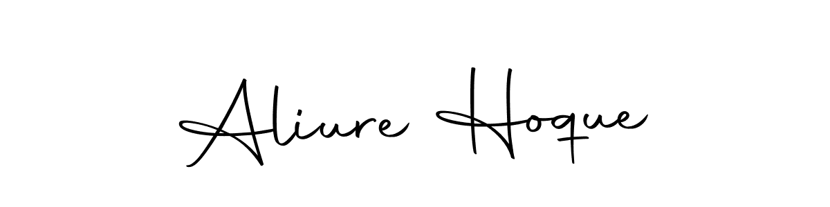 Similarly Autography-DOLnW is the best handwritten signature design. Signature creator online .You can use it as an online autograph creator for name Aliure Hoque. Aliure Hoque signature style 10 images and pictures png