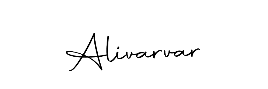 Create a beautiful signature design for name Alivarvar. With this signature (Autography-DOLnW) fonts, you can make a handwritten signature for free. Alivarvar signature style 10 images and pictures png