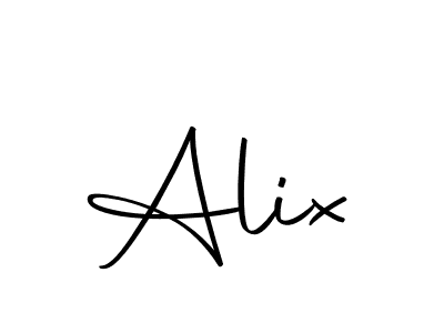 How to make Alix name signature. Use Autography-DOLnW style for creating short signs online. This is the latest handwritten sign. Alix signature style 10 images and pictures png