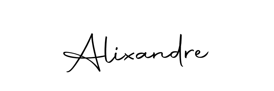 Design your own signature with our free online signature maker. With this signature software, you can create a handwritten (Autography-DOLnW) signature for name Alixandre. Alixandre signature style 10 images and pictures png