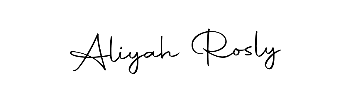 It looks lik you need a new signature style for name Aliyah Rosly. Design unique handwritten (Autography-DOLnW) signature with our free signature maker in just a few clicks. Aliyah Rosly signature style 10 images and pictures png