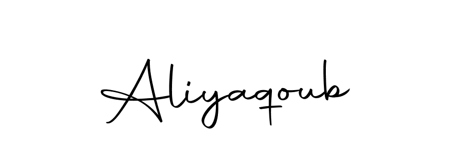 It looks lik you need a new signature style for name Aliyaqoub. Design unique handwritten (Autography-DOLnW) signature with our free signature maker in just a few clicks. Aliyaqoub signature style 10 images and pictures png