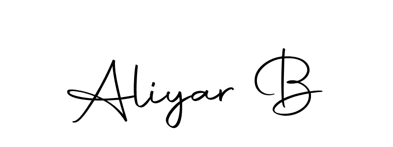 You can use this online signature creator to create a handwritten signature for the name Aliyar B. This is the best online autograph maker. Aliyar B signature style 10 images and pictures png