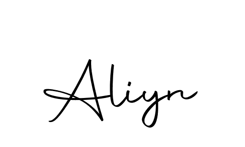 Make a beautiful signature design for name Aliyn. Use this online signature maker to create a handwritten signature for free. Aliyn signature style 10 images and pictures png