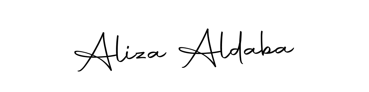 Aliza Aldaba stylish signature style. Best Handwritten Sign (Autography-DOLnW) for my name. Handwritten Signature Collection Ideas for my name Aliza Aldaba. Aliza Aldaba signature style 10 images and pictures png