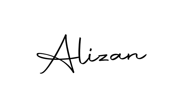 Use a signature maker to create a handwritten signature online. With this signature software, you can design (Autography-DOLnW) your own signature for name Alizan. Alizan signature style 10 images and pictures png