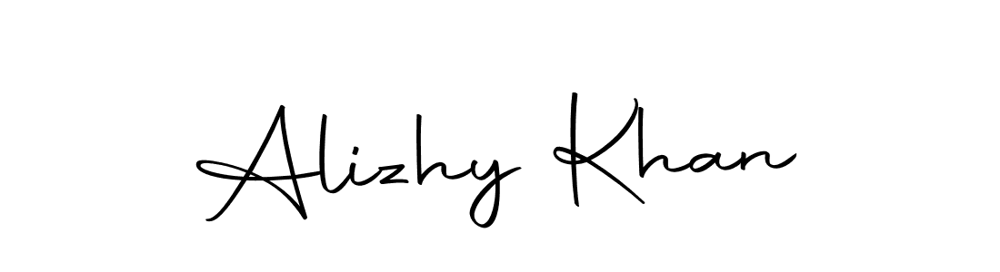 Here are the top 10 professional signature styles for the name Alizhy Khan. These are the best autograph styles you can use for your name. Alizhy Khan signature style 10 images and pictures png