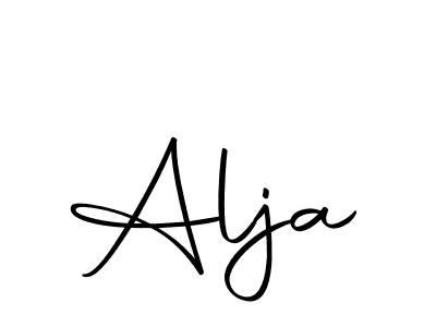 You can use this online signature creator to create a handwritten signature for the name Alja. This is the best online autograph maker. Alja signature style 10 images and pictures png